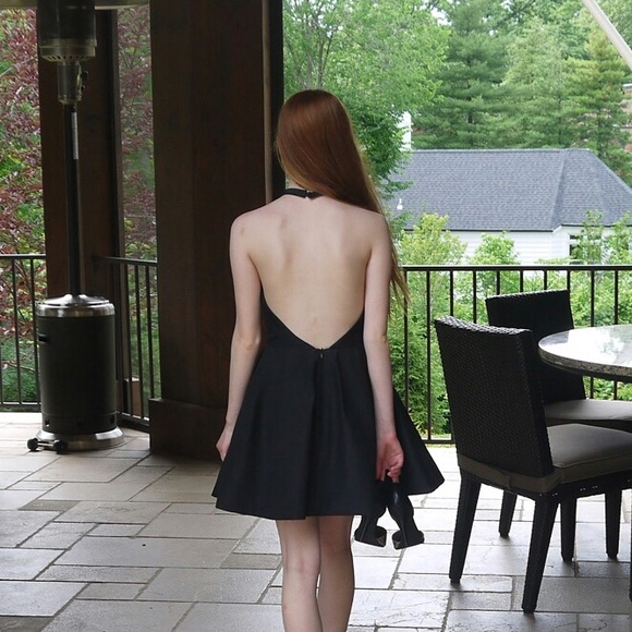 Urban Outfitters Backless Dress - Black XS - Picture 3 of 5